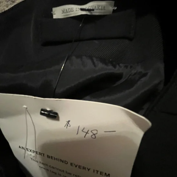 Prada Black Pencil Skirt with Zipper Accent - Picture 9 of 10